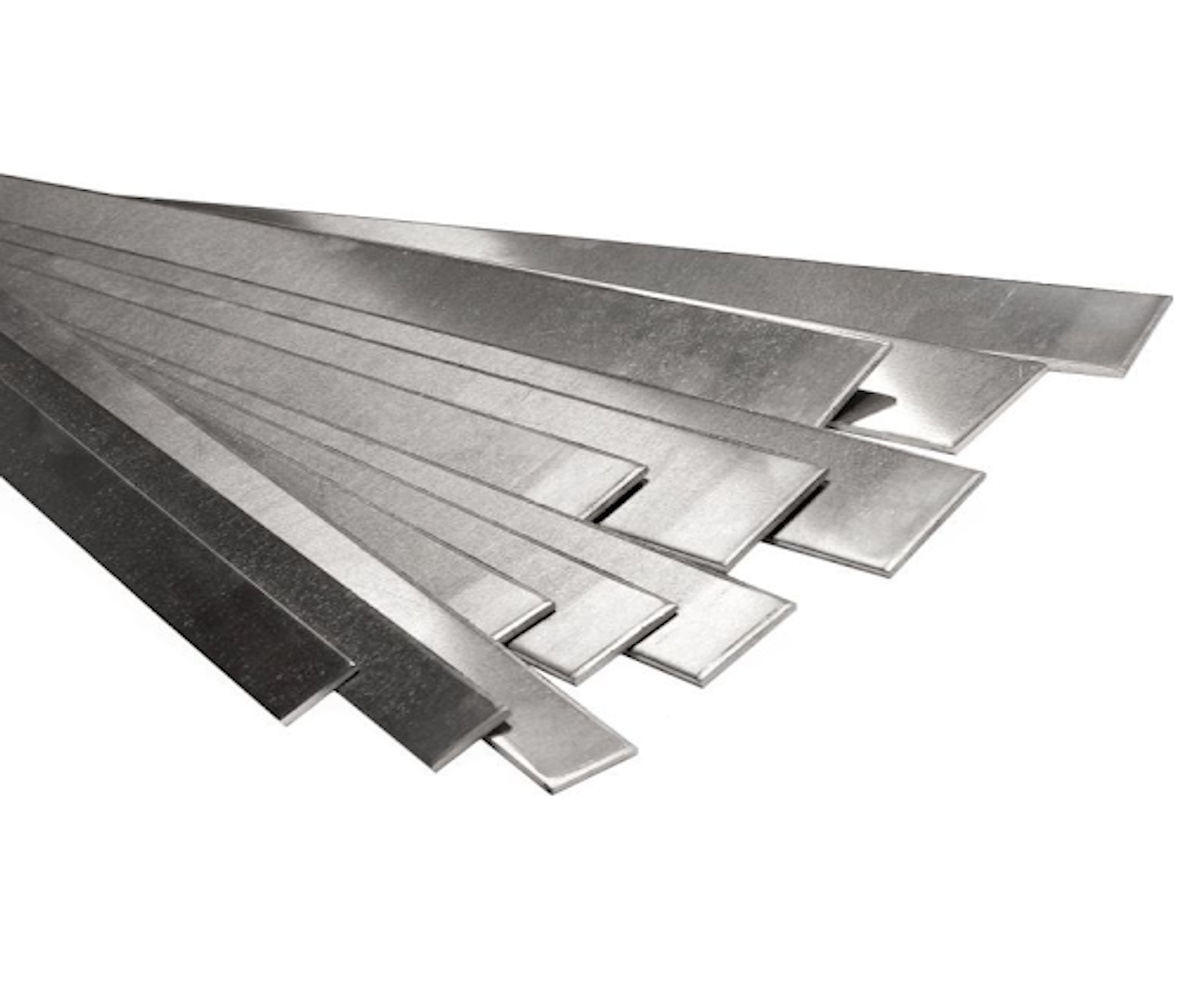 Aluminium strip around PVC housing