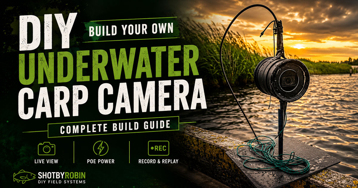 DIY Underwater Carp Camera | Complete Build Guide & Live Footage